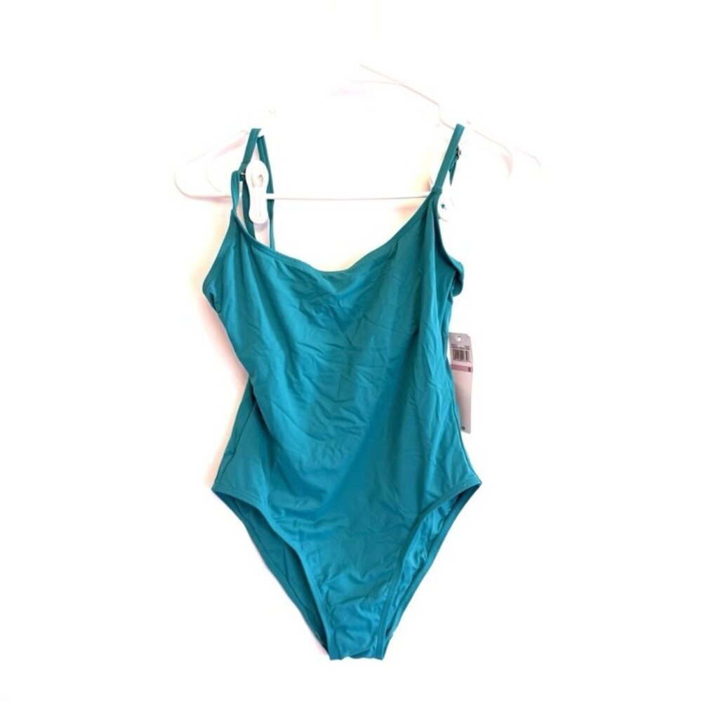 Anne Cole Women’s Blue One Piece Swimsuit Size 6
